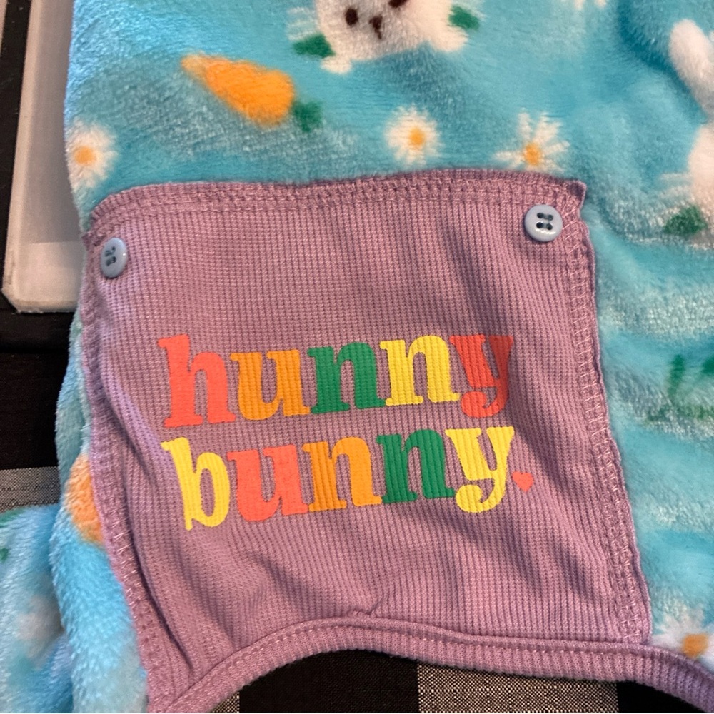 Dog pajamas with bunnies by woof